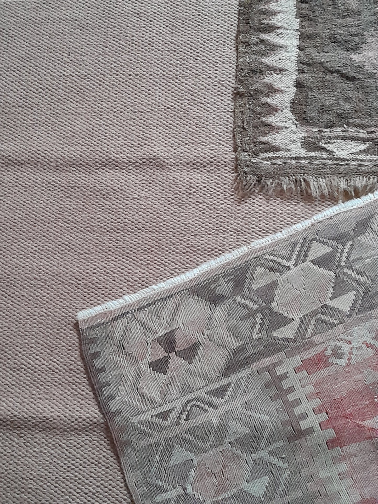 Rug - Kelim - Solid Clay - 70x130cm