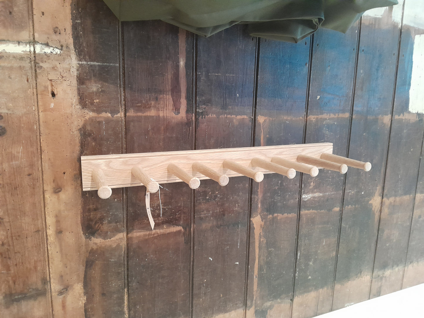 Creamore Mill Wellington OAK Boot Rack - 3 pairs.