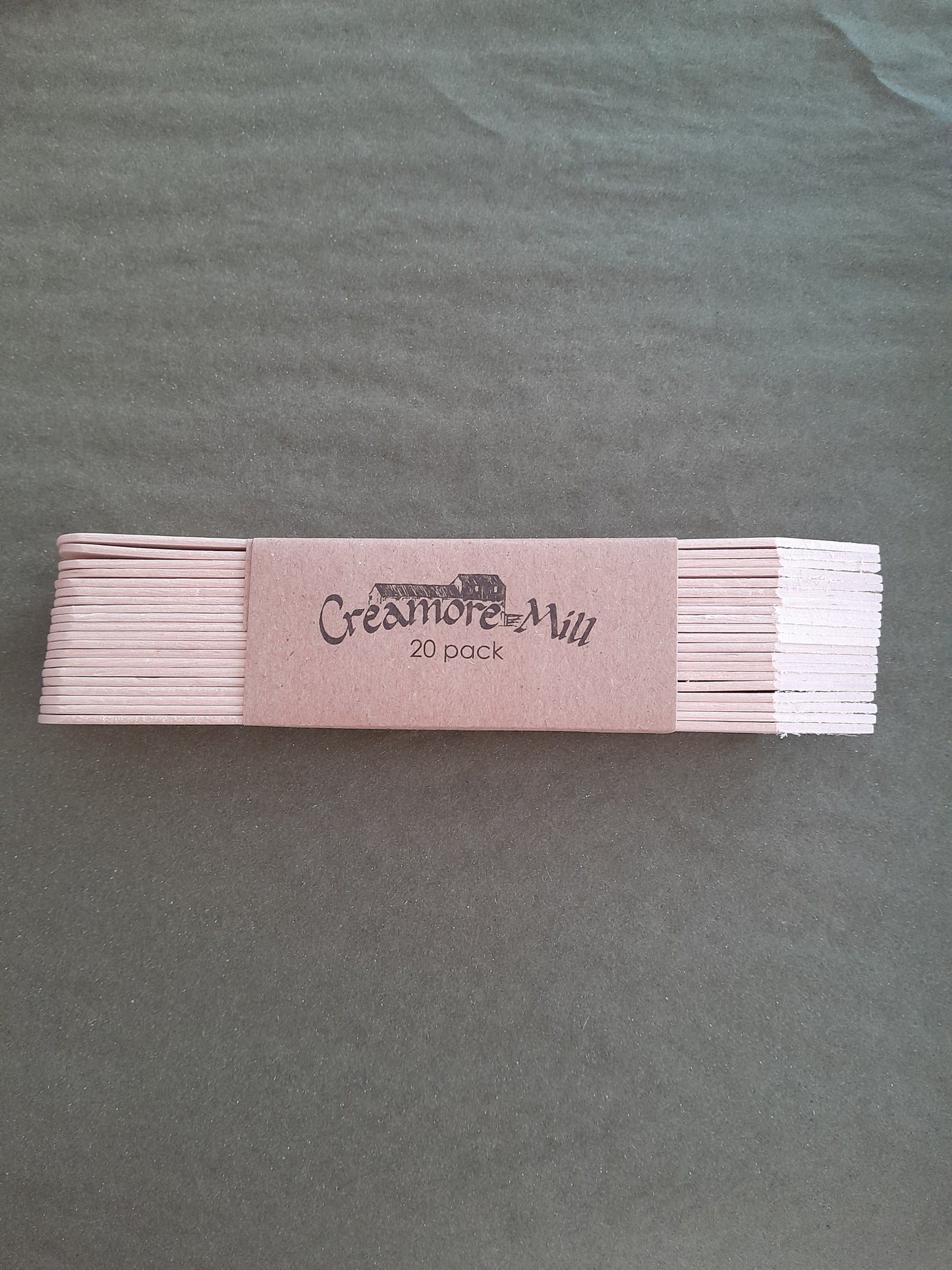Creamore Mill Wooden Seed labels.