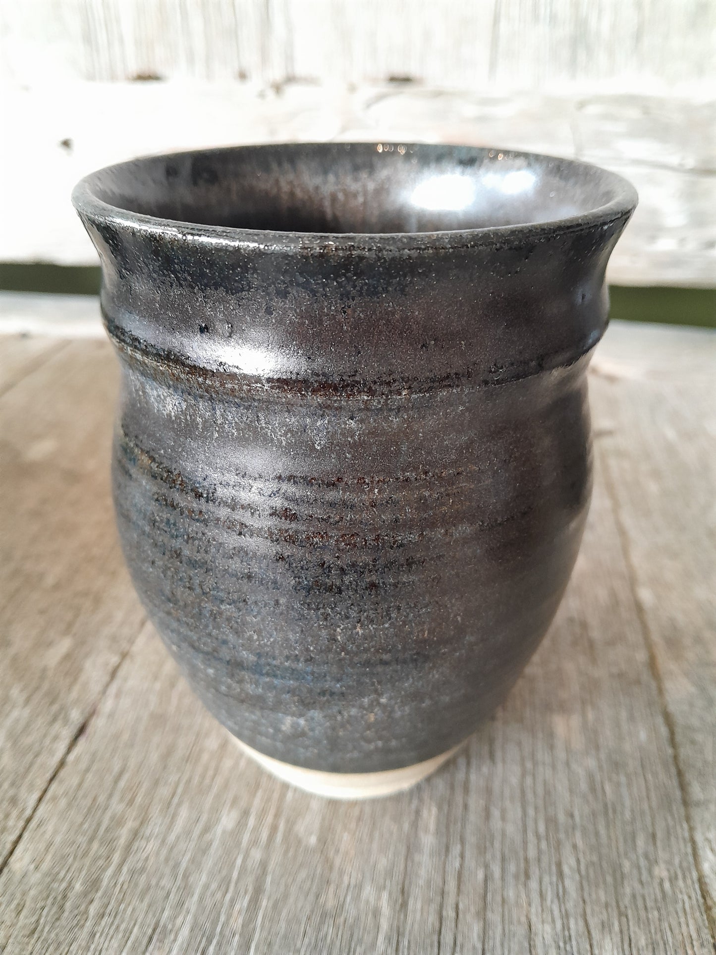 Bethesda Studio Pottery Drinking Bowl, Chocolate (LRG)