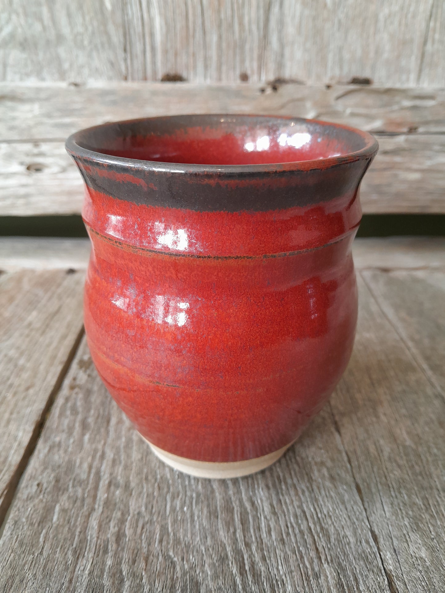 Bethesda Studio Pottery Drinking Bowl, Chocolate (LRG)