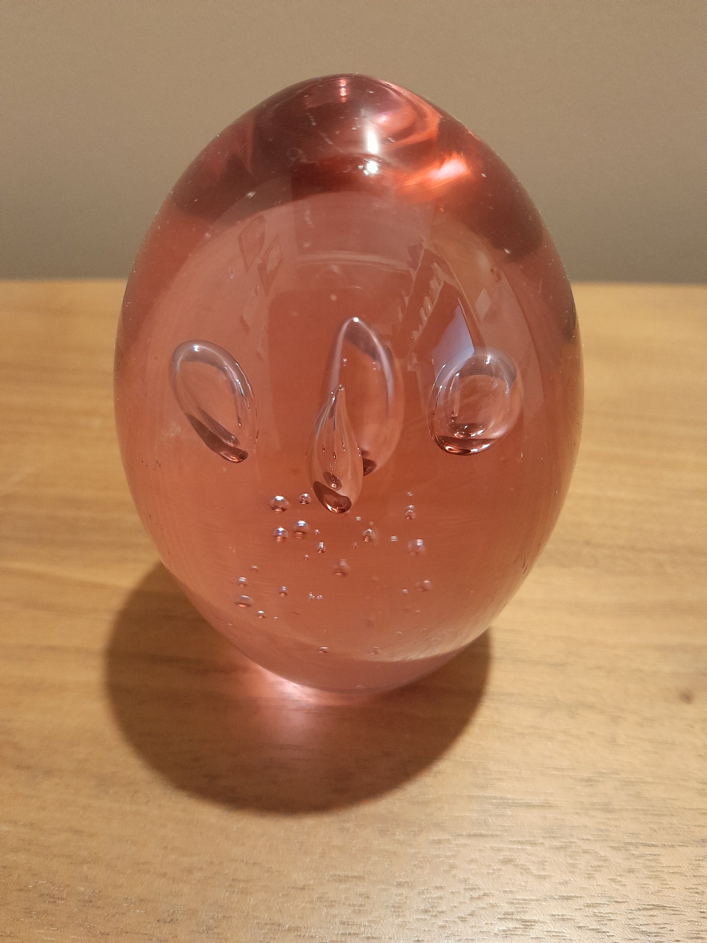 Vintage Controlled Bubble Paperweight