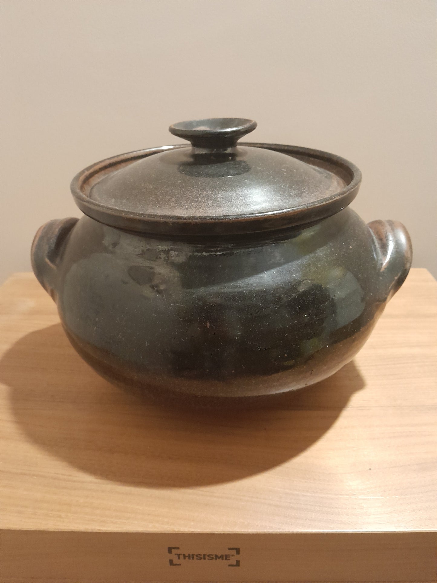 USEd 282 Vintage Large Studio Pottery Tureen/Caserole