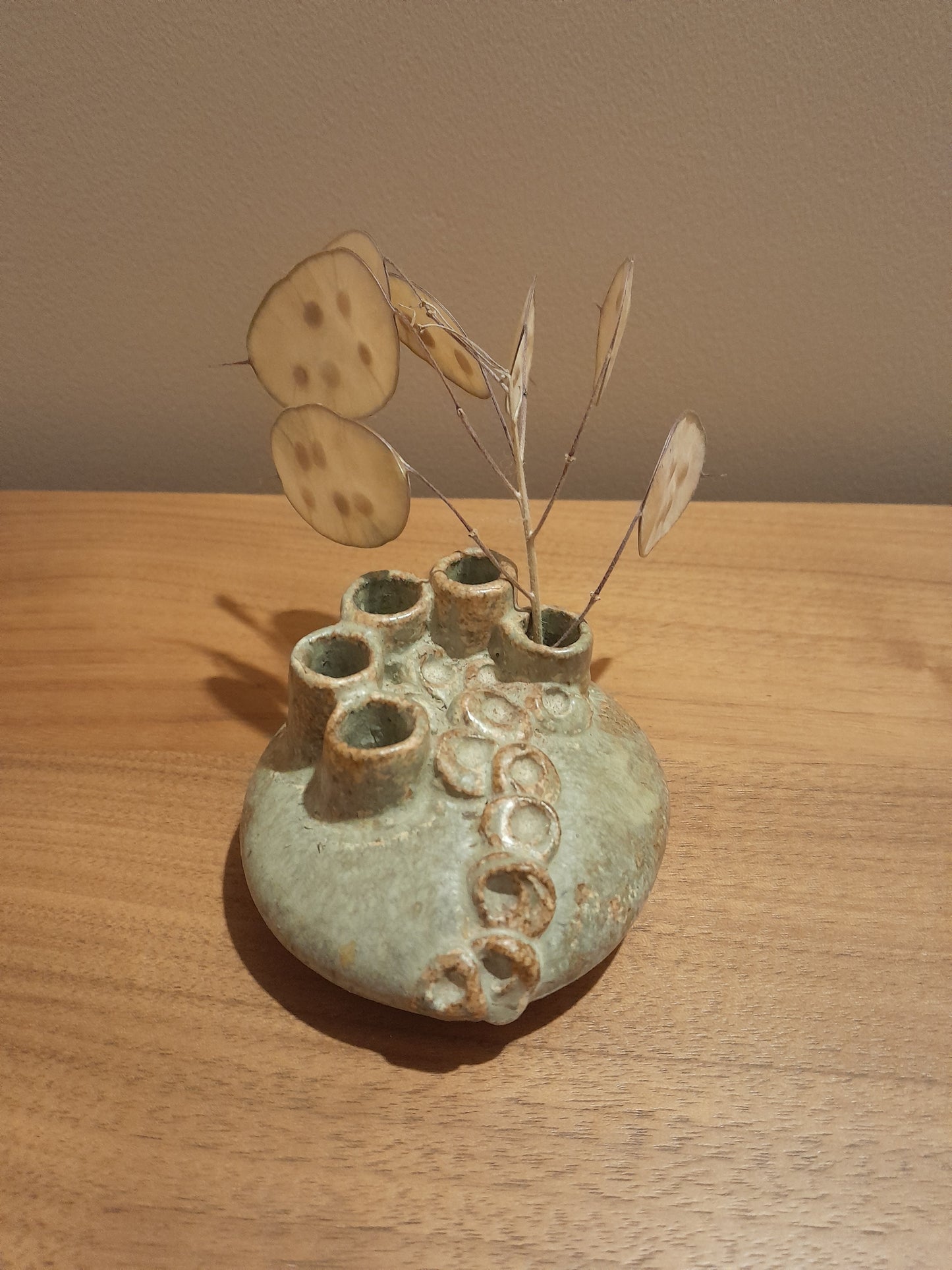 USEd 325 Mid Century Studio Pottery Bud Vase