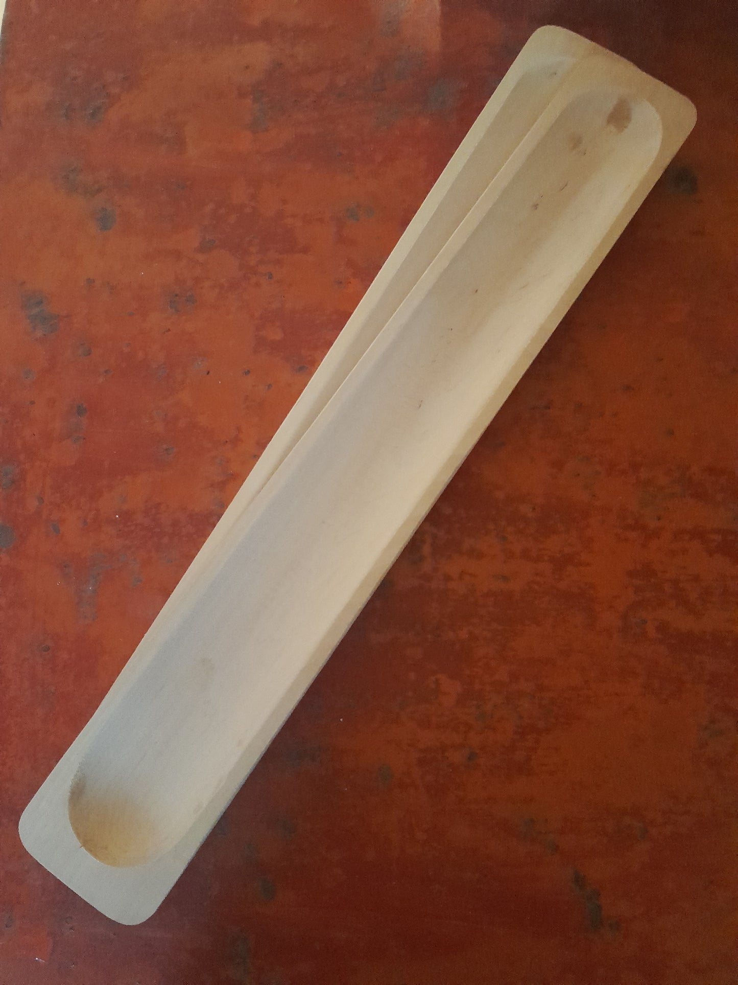 USEd 333 Vintage Wooden French Baguette Tray