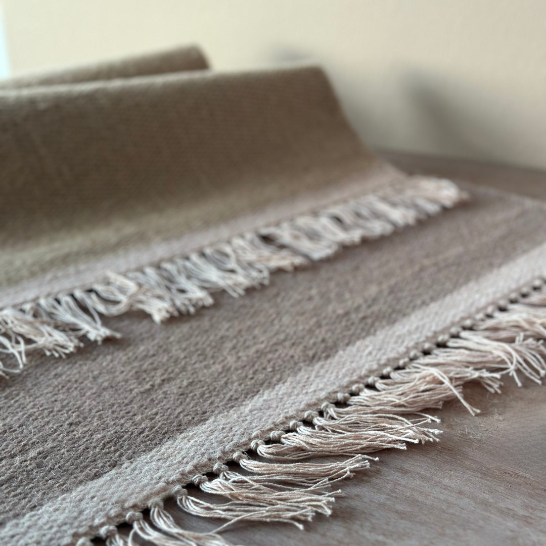 Rug - Kelim - Solid Clay - 70x130cm