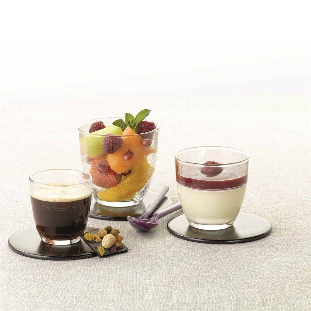 Glasses: Set of 6 Duralex Gigone Glass Drinking Tumbler - 90ml