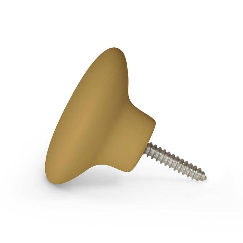 Knob Midi - Matt - Mustard* Solid (please see notes on colour)