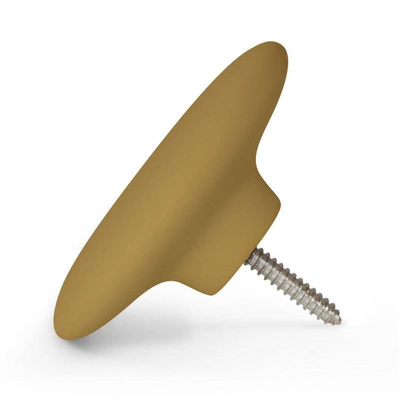 Knob Maxi - Matt - Mustard Solid
